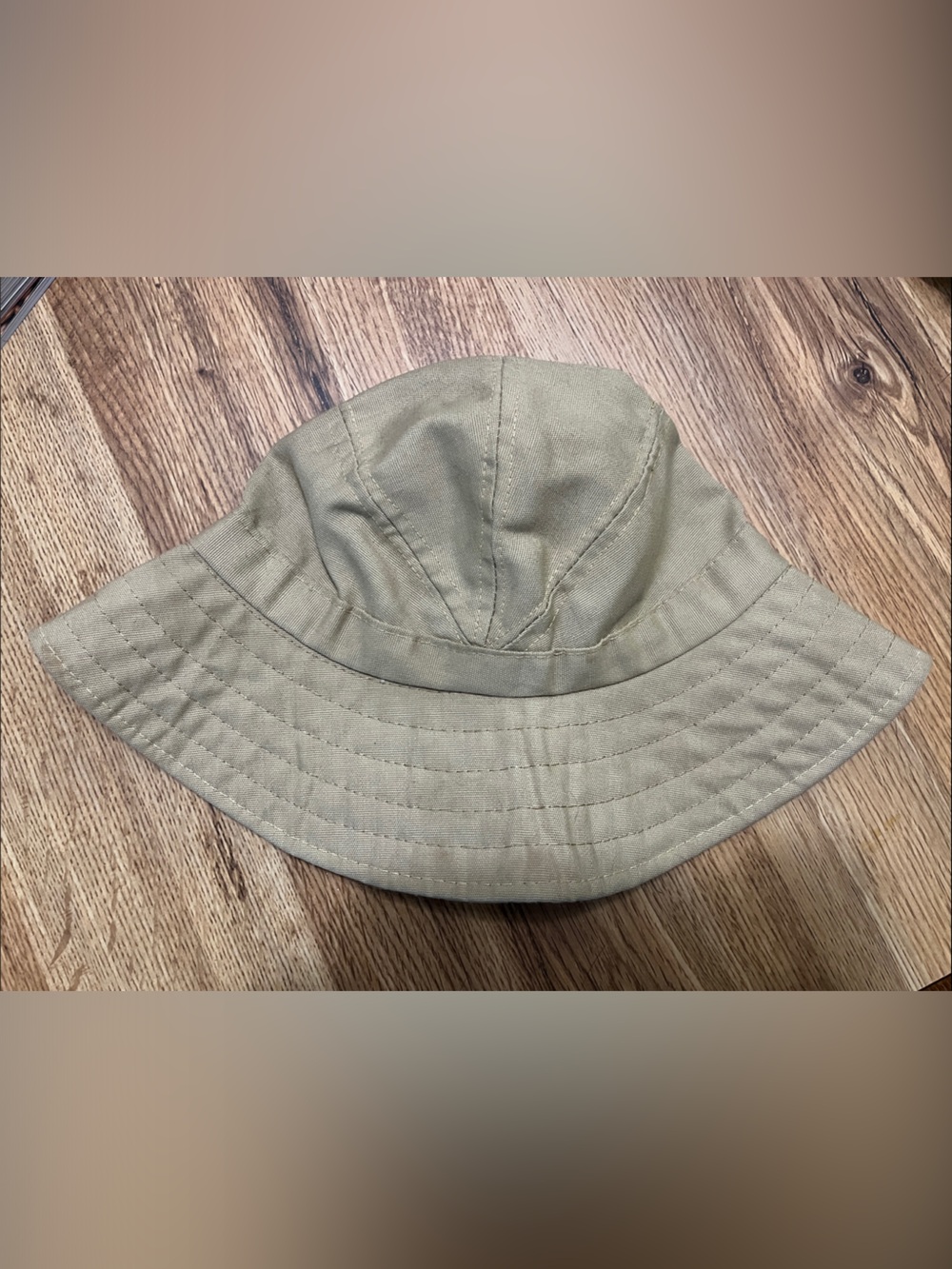 Classic Khaki Women's Bucket Hat - Lightweight Summer Sun Hat